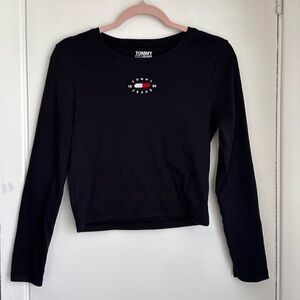 Tommy Hilfiger Long Sleeve Black Shirt
